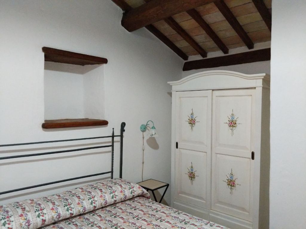 Camera da letto dell'appartamento